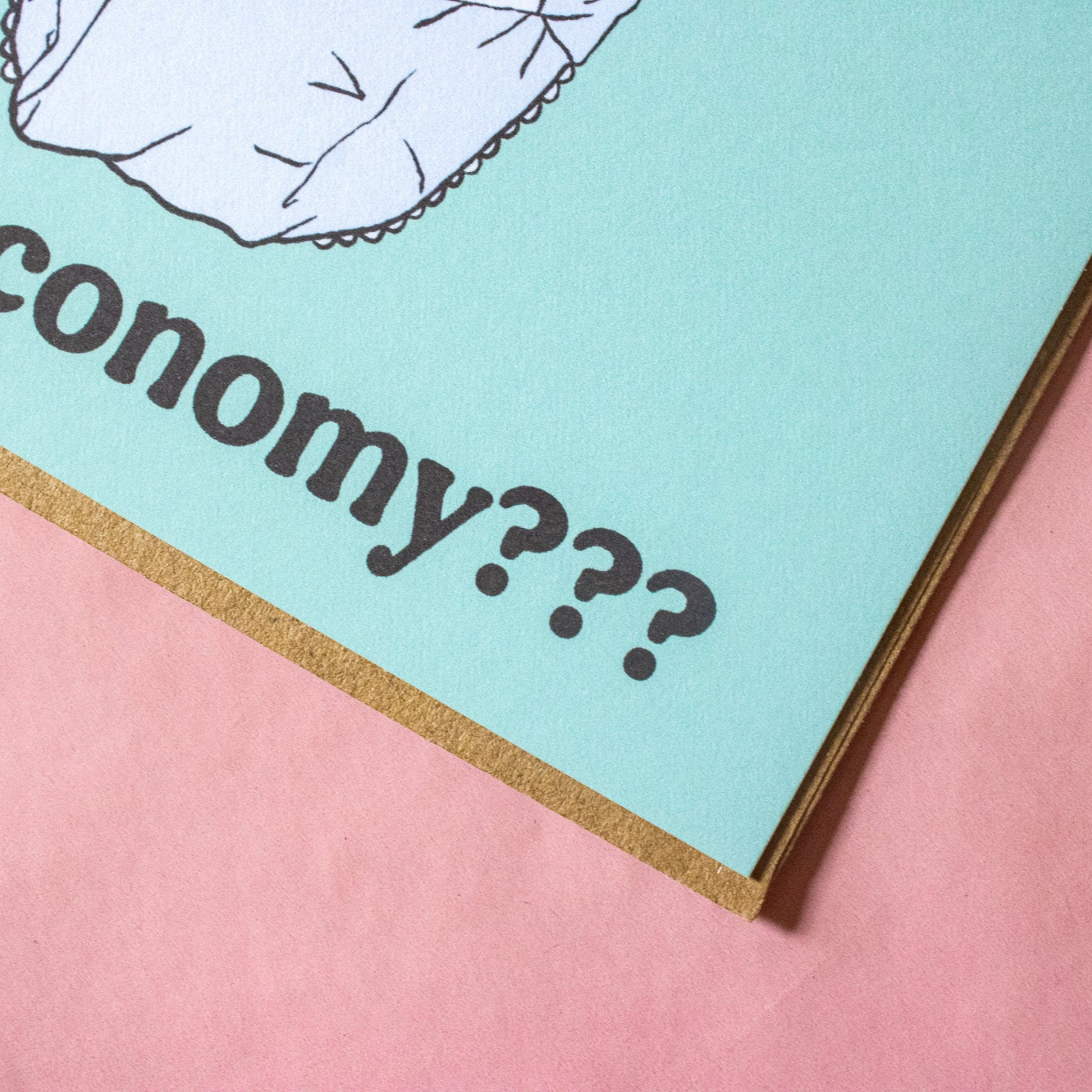 Baby in This Economy Greeting Card