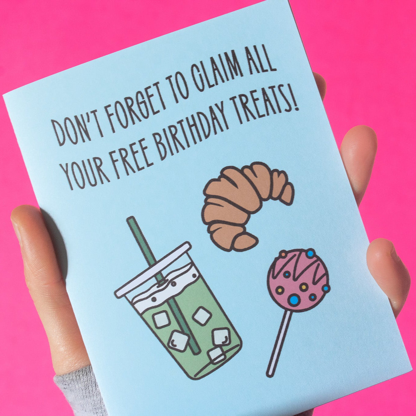 Birthday Treats Greeting Card
