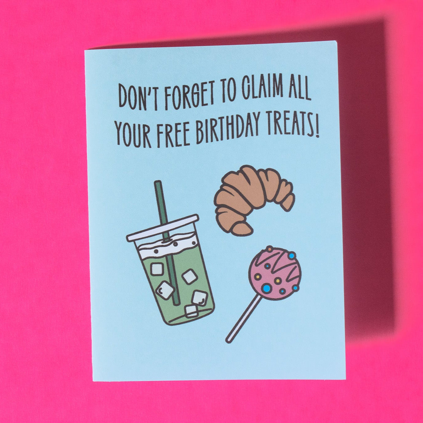 Birthday Treats Greeting Card