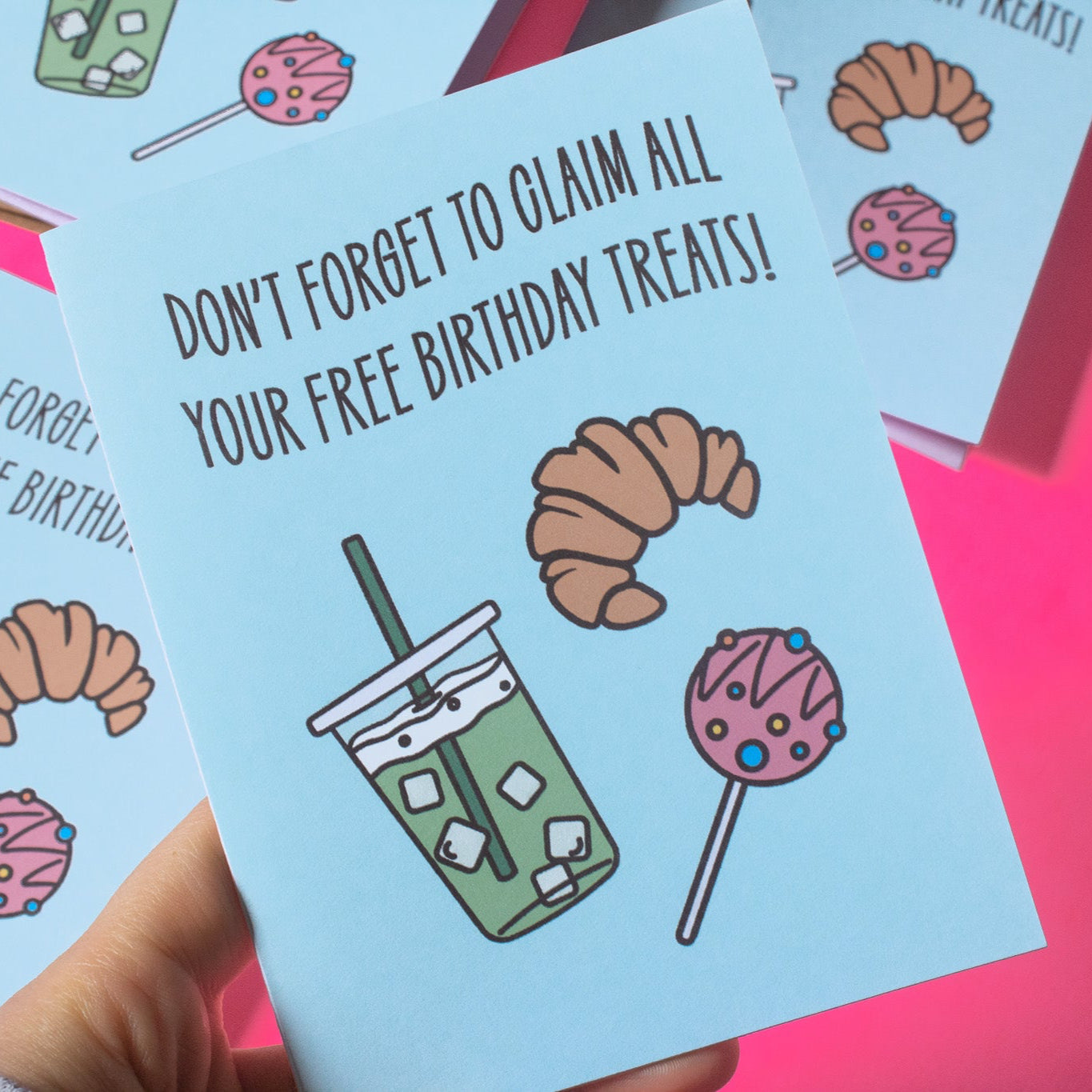 Birthday Treats Greeting Card