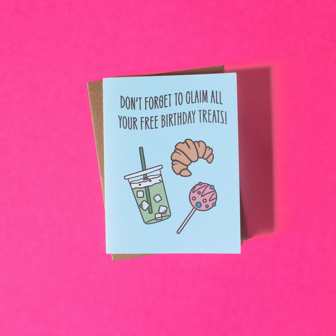 Birthday Treats Greeting Card