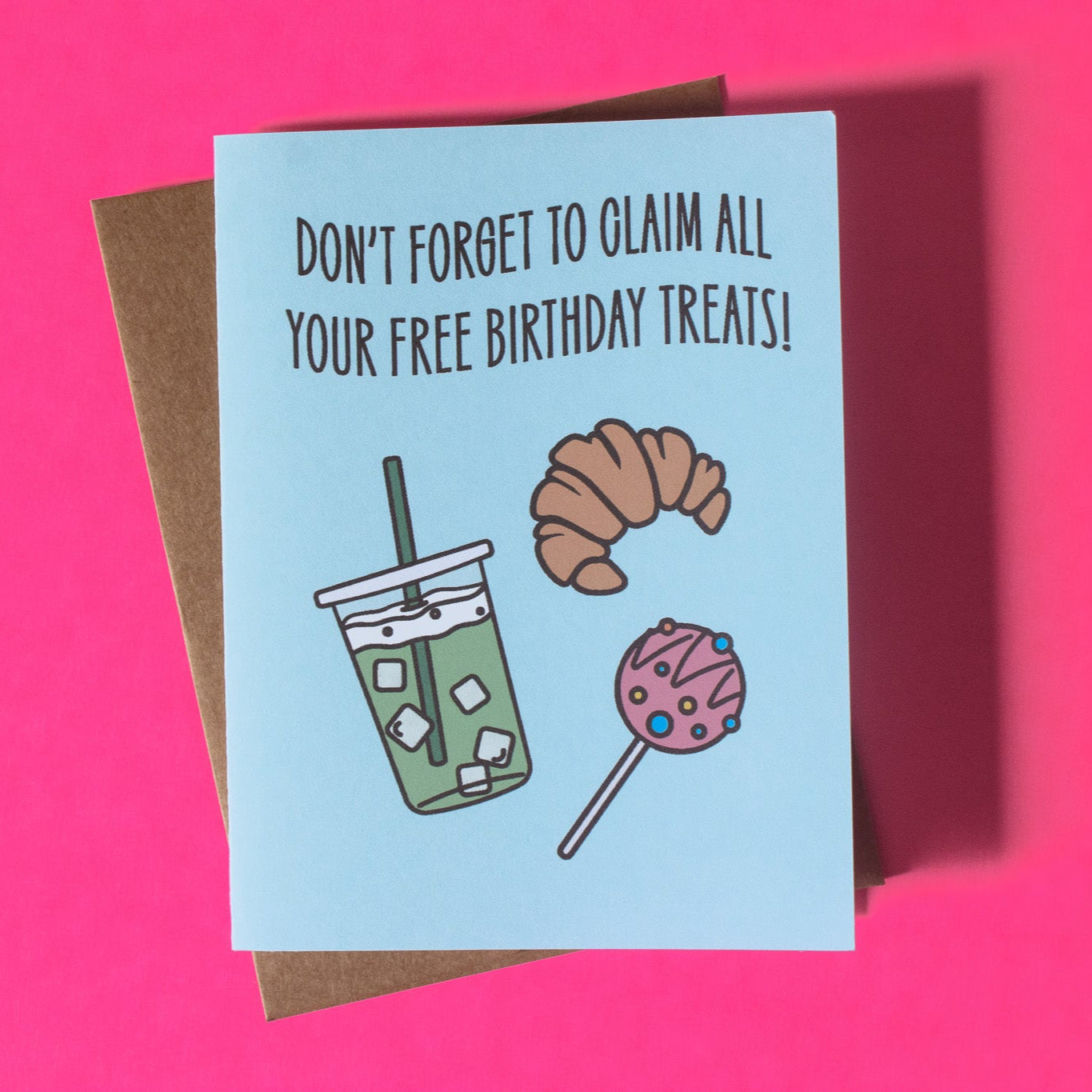 Birthday Treats Greeting Card