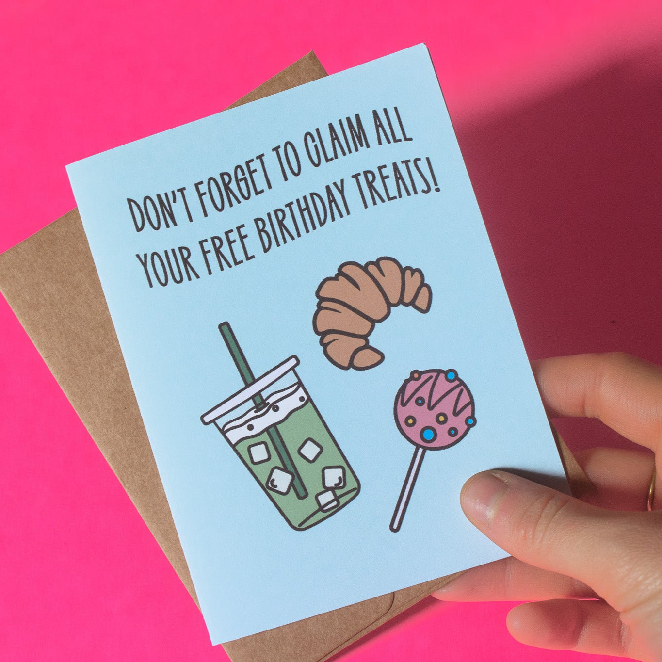 Birthday Treats Greeting Card
