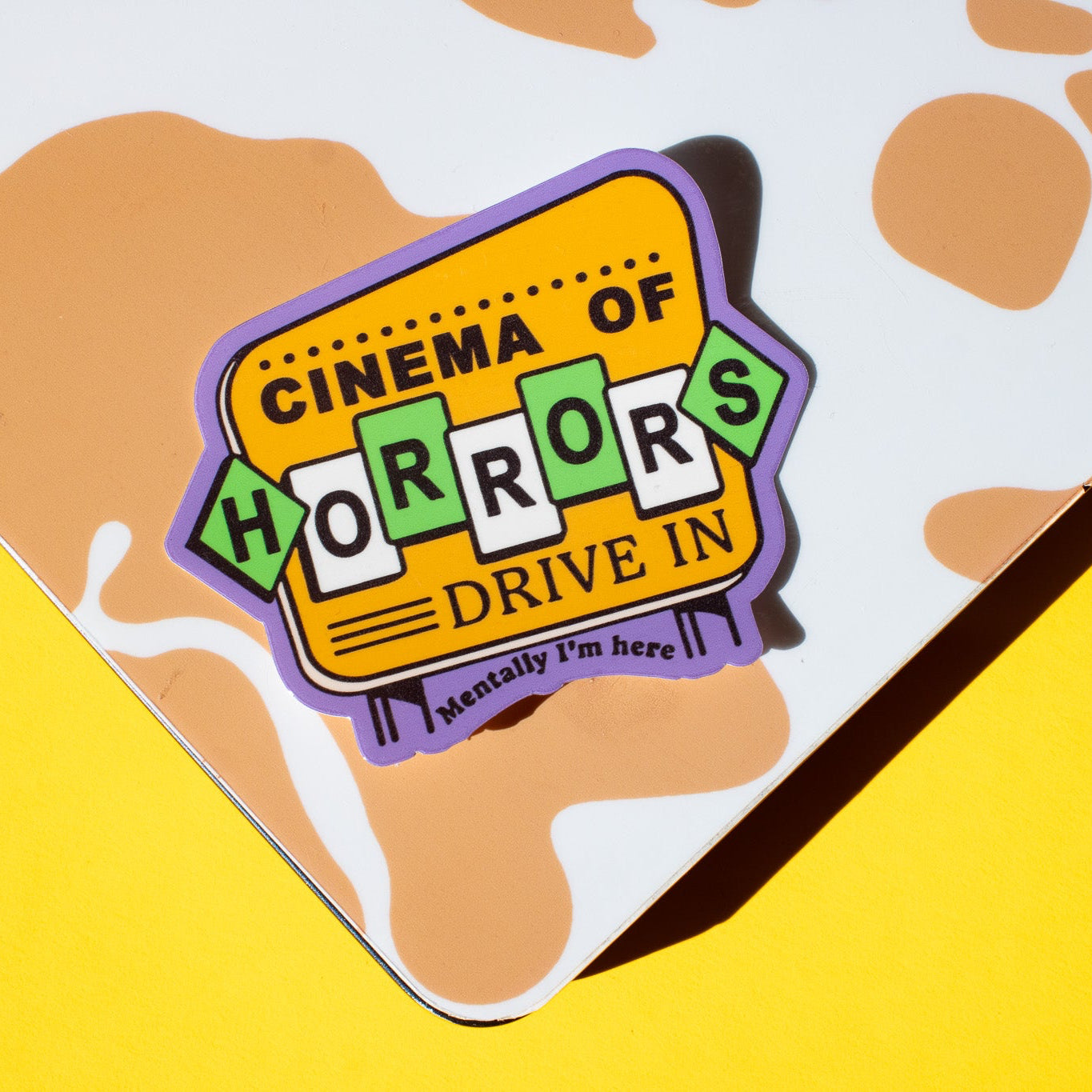 Cinema of Horrors Vinyl Sticker