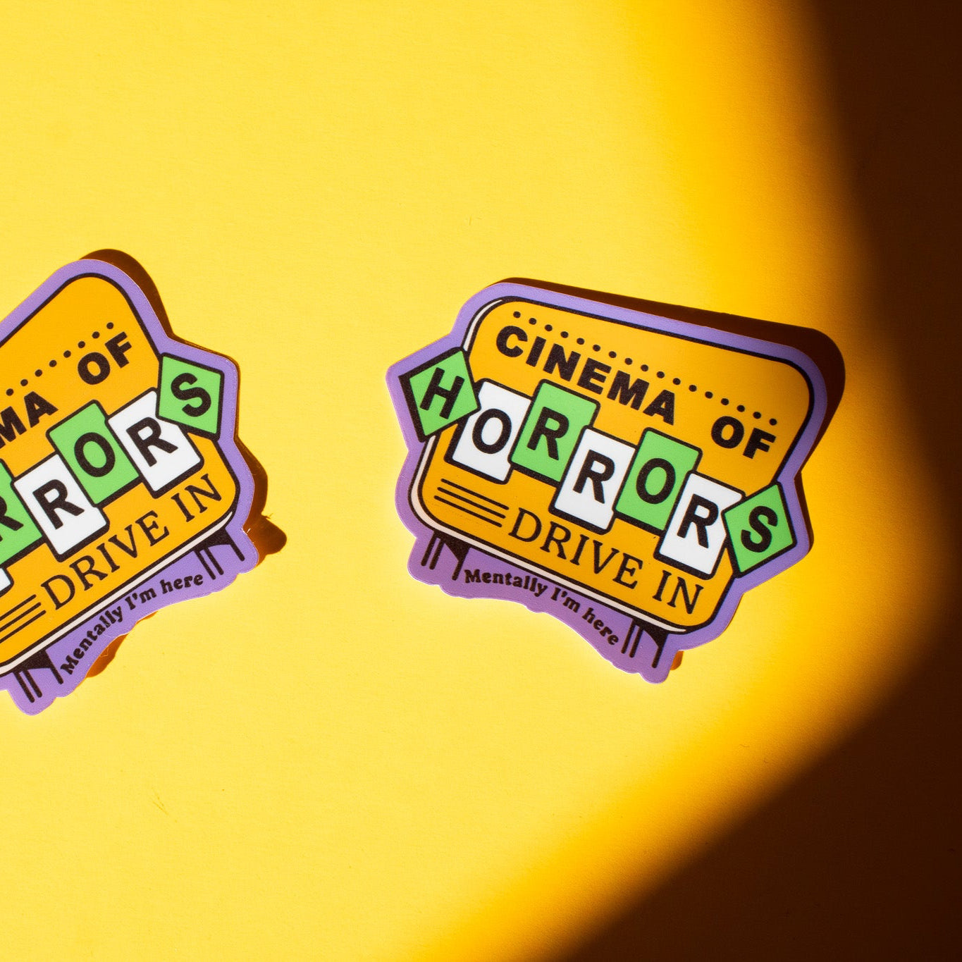 Cinema of Horrors Vinyl Sticker