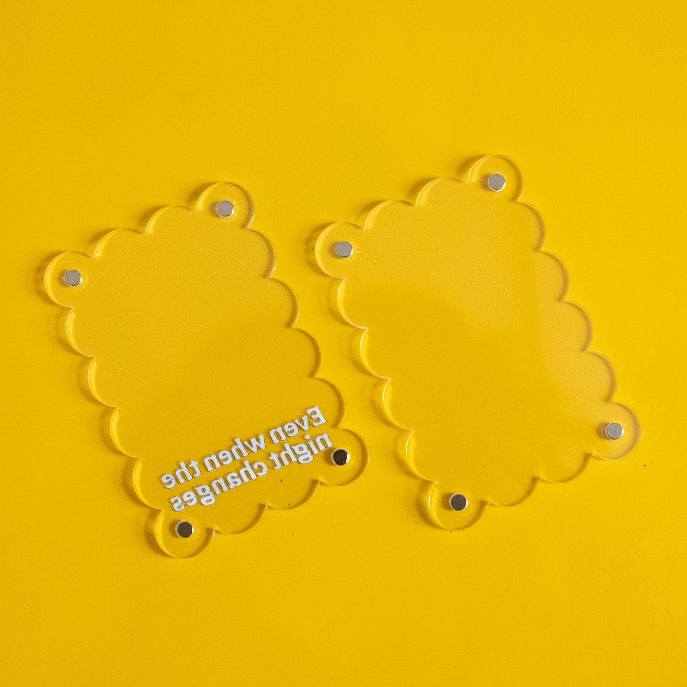 Even When The Night Changes Polaroid Frame