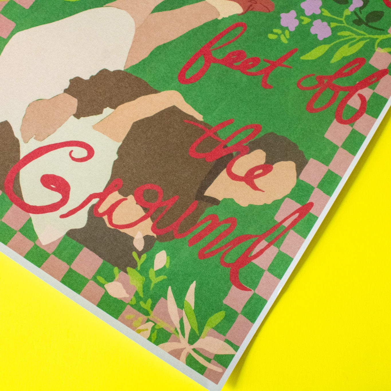 Feet Off the Ground Wall Art Print