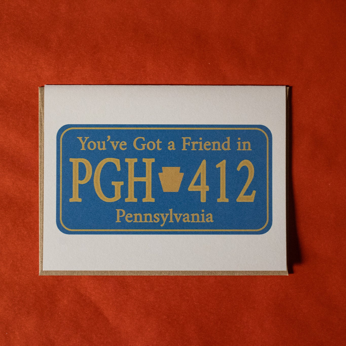 Friend in Pennsylvania Greeting Card