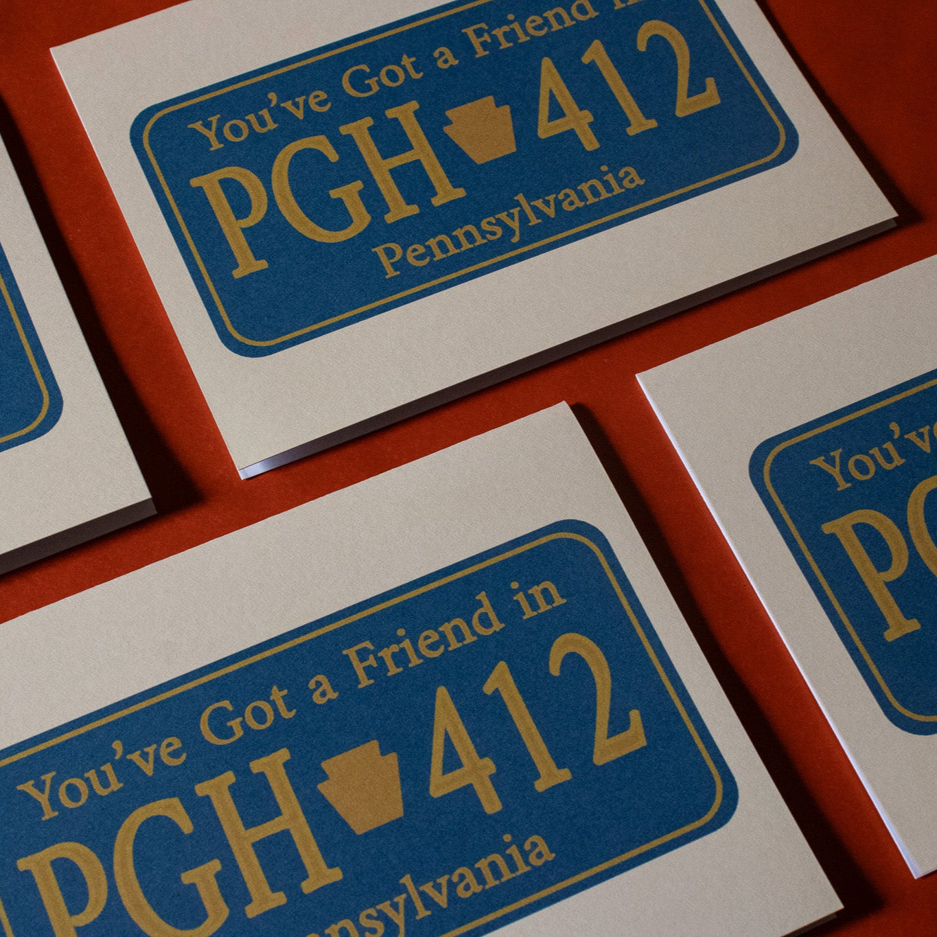 Friend in Pennsylvania Greeting Card