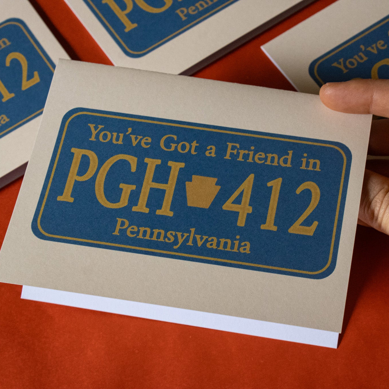 Friend in Pennsylvania Greeting Card