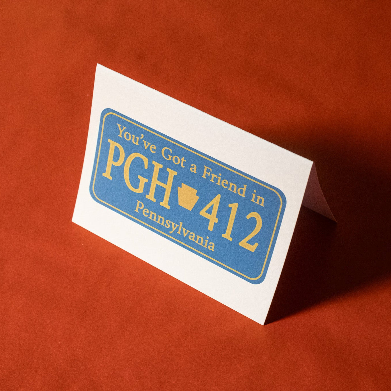 Friend in Pennsylvania Greeting Card
