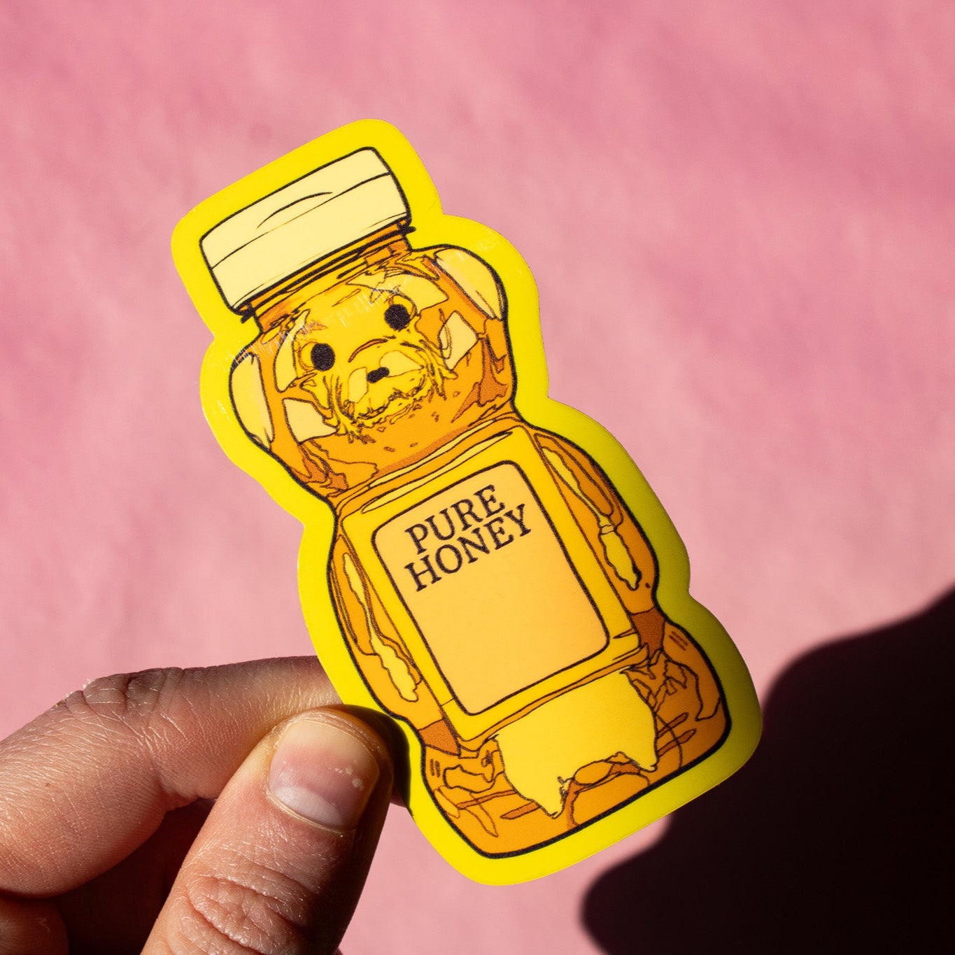 Honey Bear Vinyl Sticker