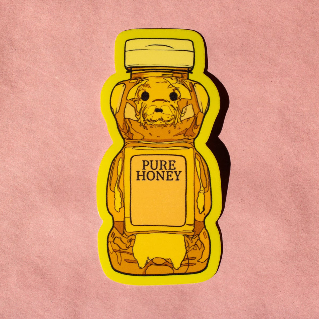 Honey Bear Vinyl Sticker