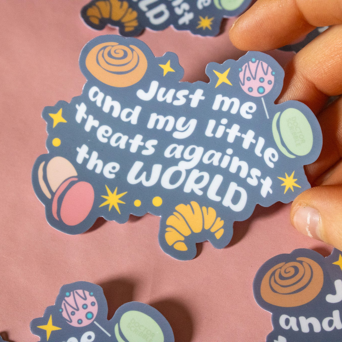 Little Treats Vinyl laptop Sticker