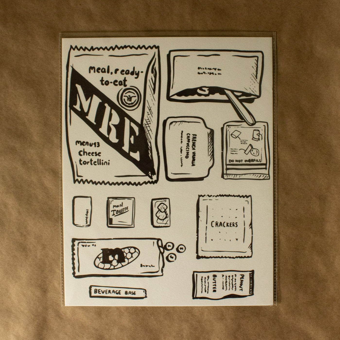 MRE Wall Art Print