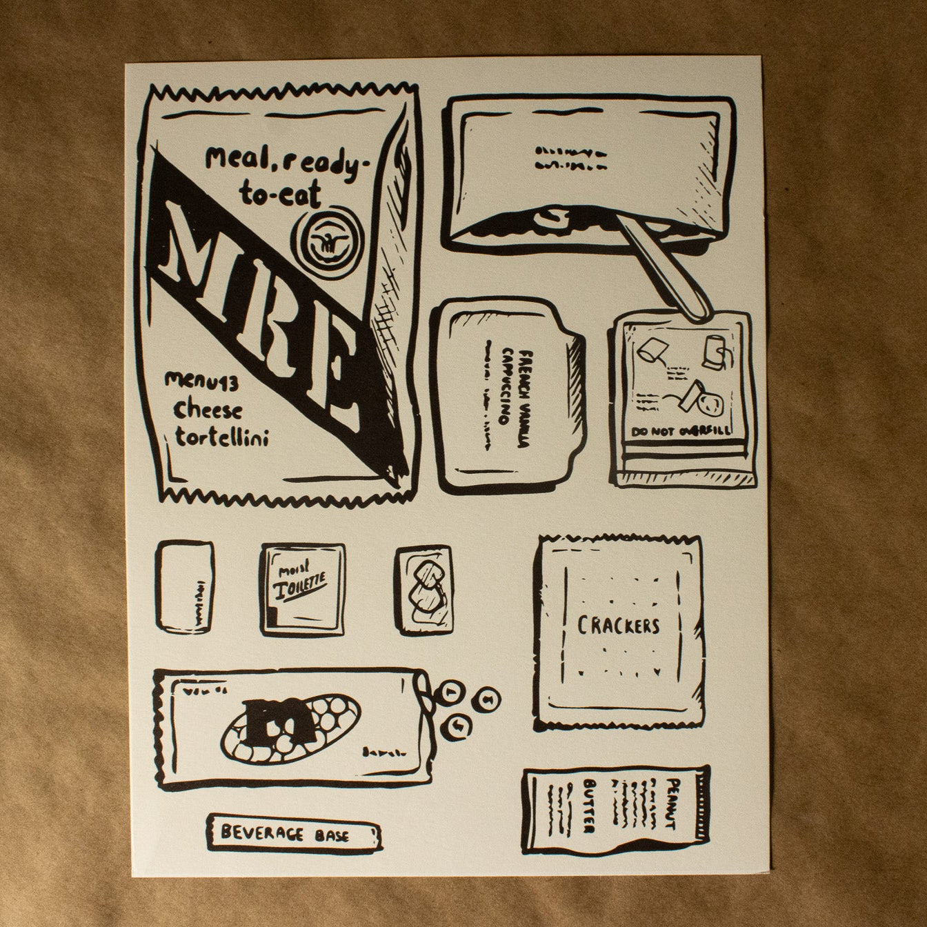 MRE Wall Art Print