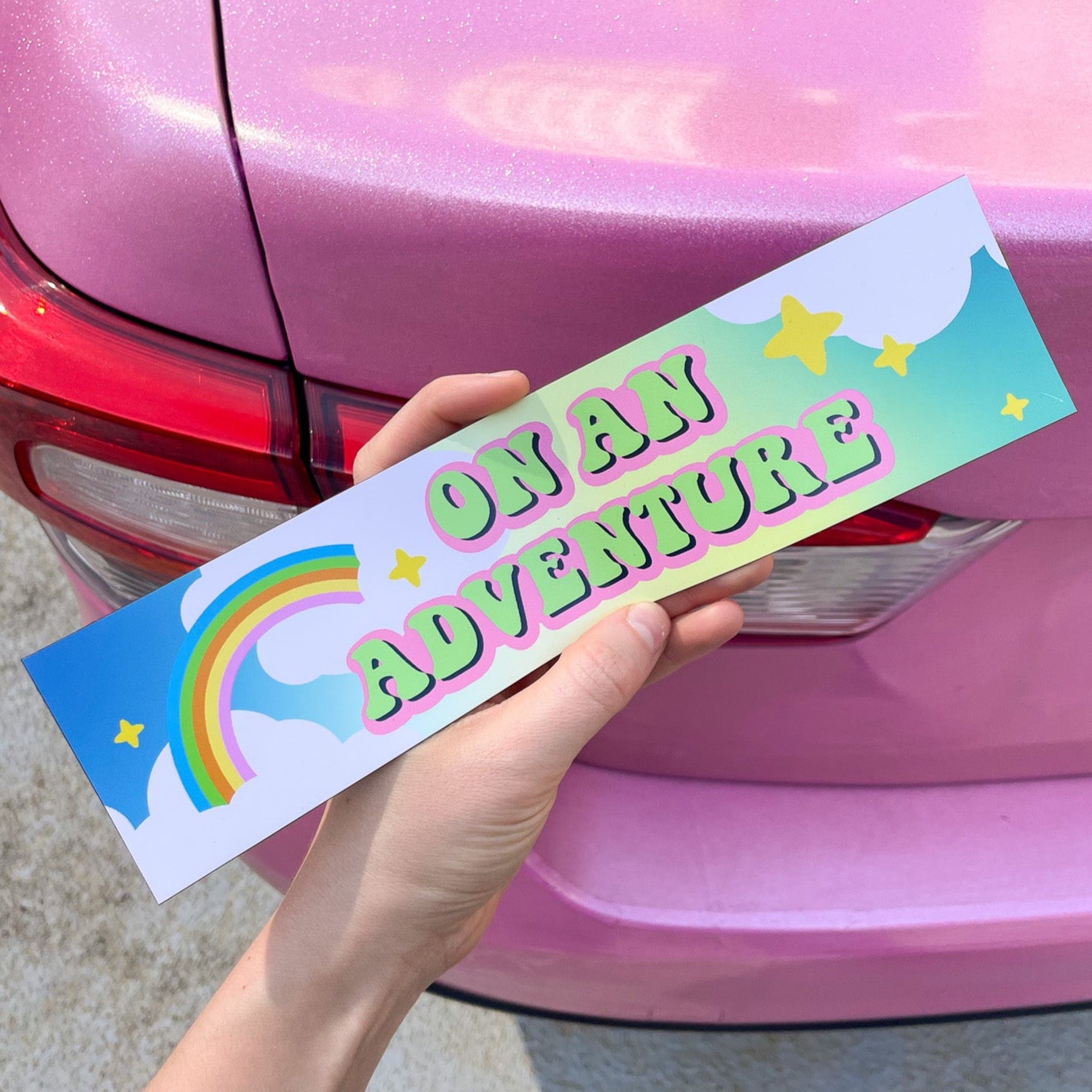 On an Adventure Bumper Magnet