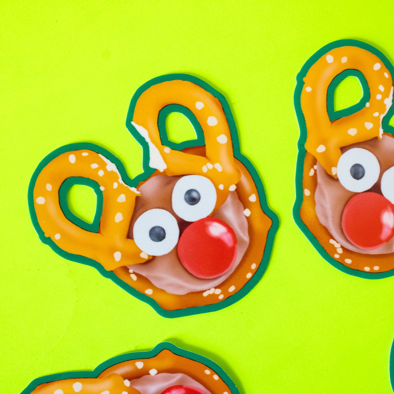 Reindeer Treat Vinyl Sticker