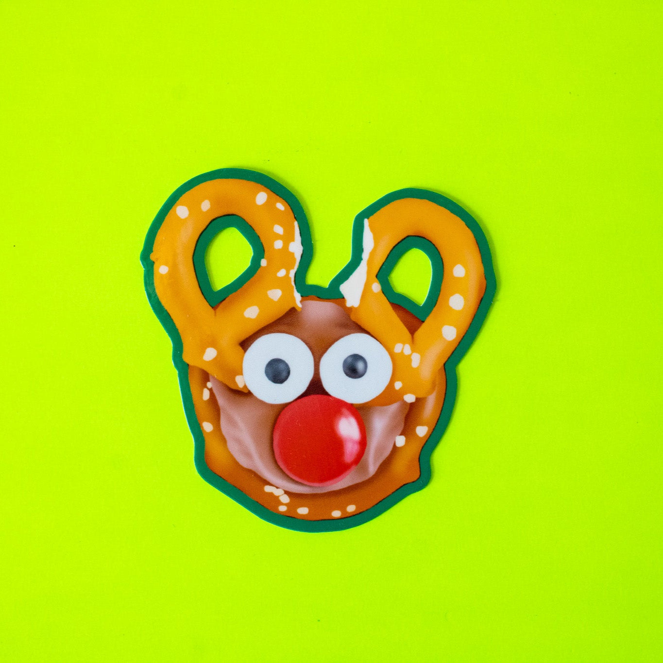Reindeer Treat Vinyl Sticker