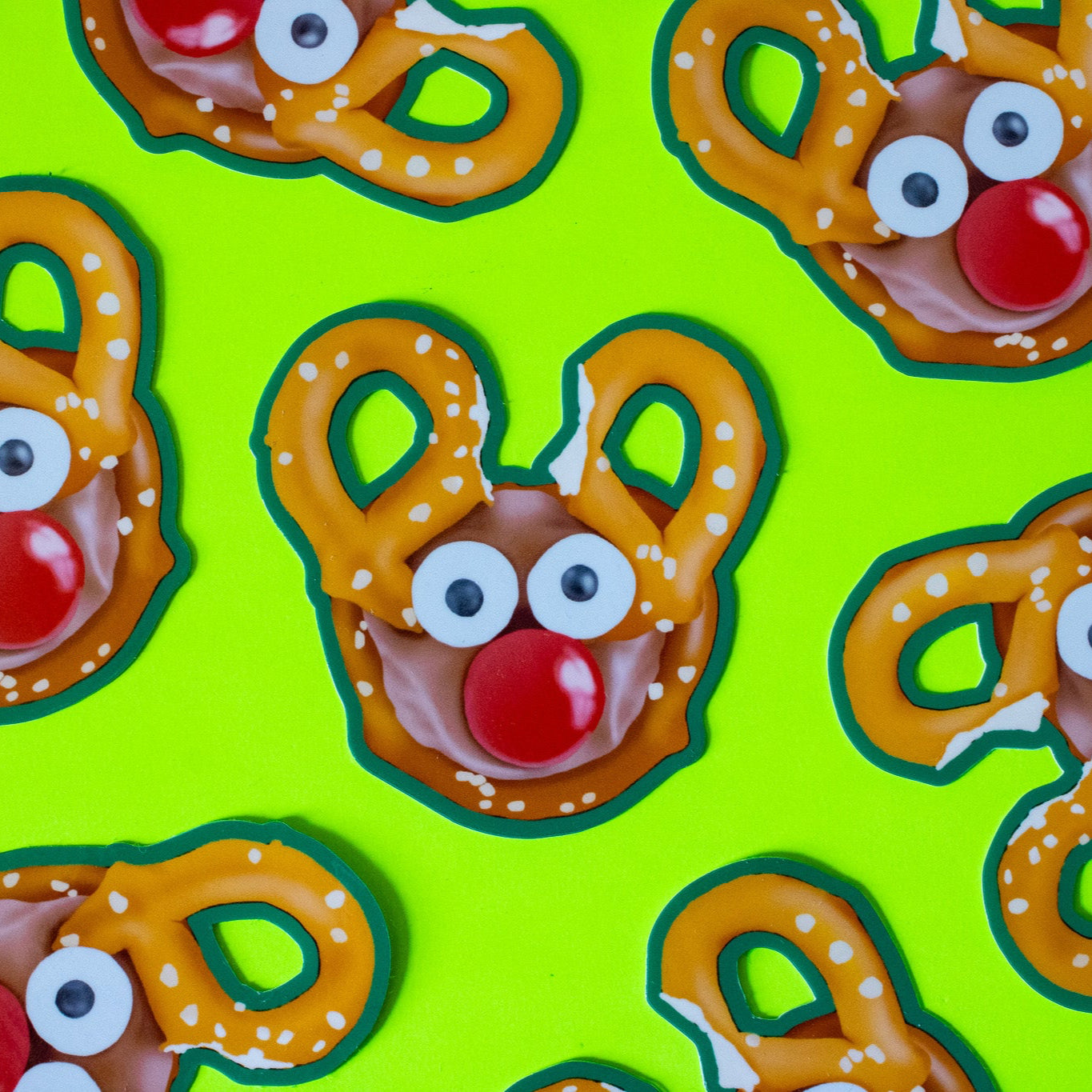 Reindeer Treat Vinyl Sticker