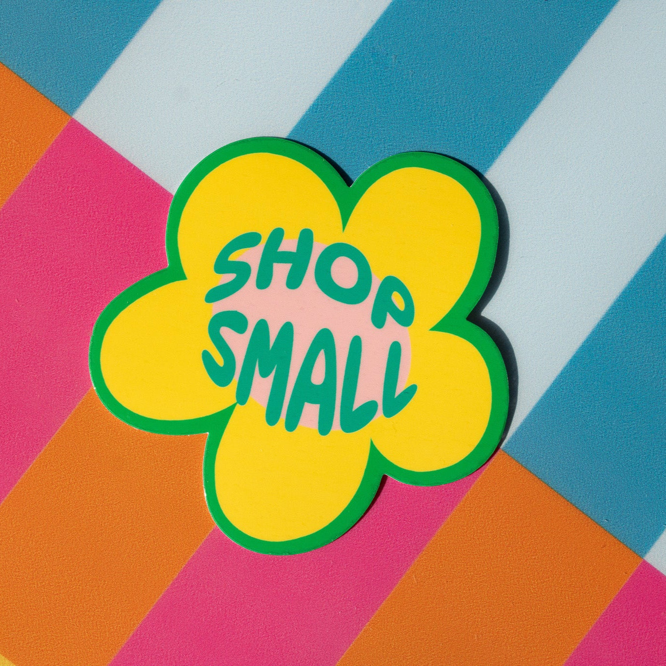 Shop Small Flower Vinyl Sticker