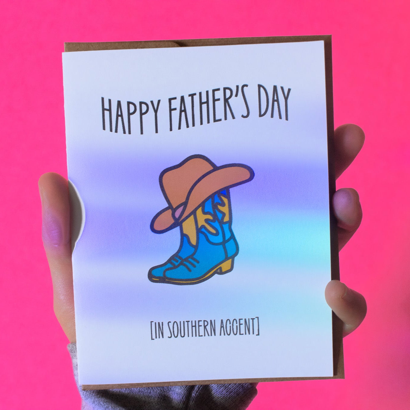 Southern Accent Father's Day Greeting Card