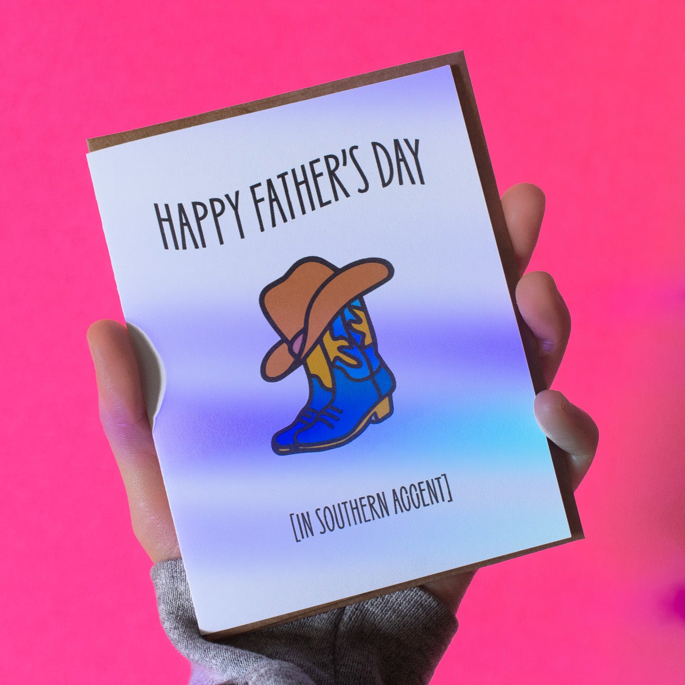 Southern Accent Father's Day Greeting Card