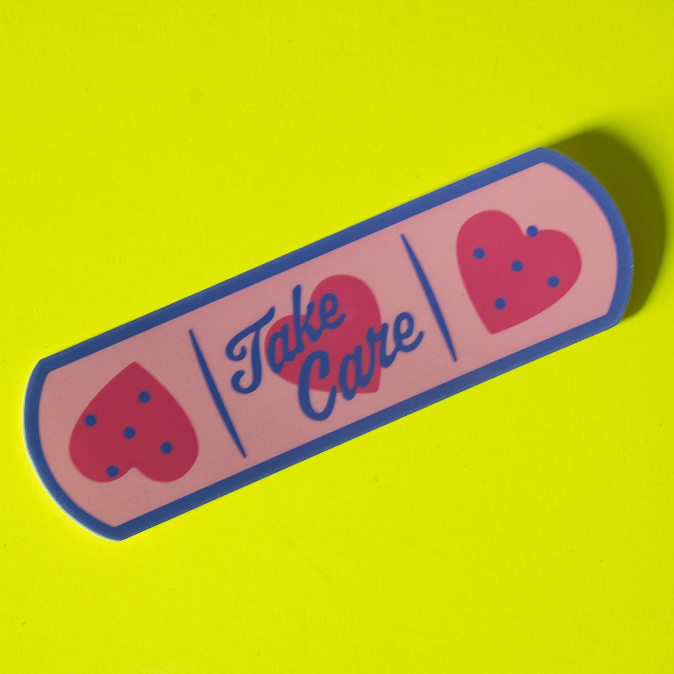 Take Care Bandaid Vinyl Sticker