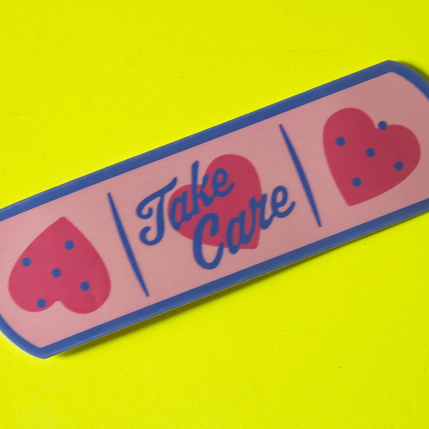 Take Care Bandaid Vinyl Sticker