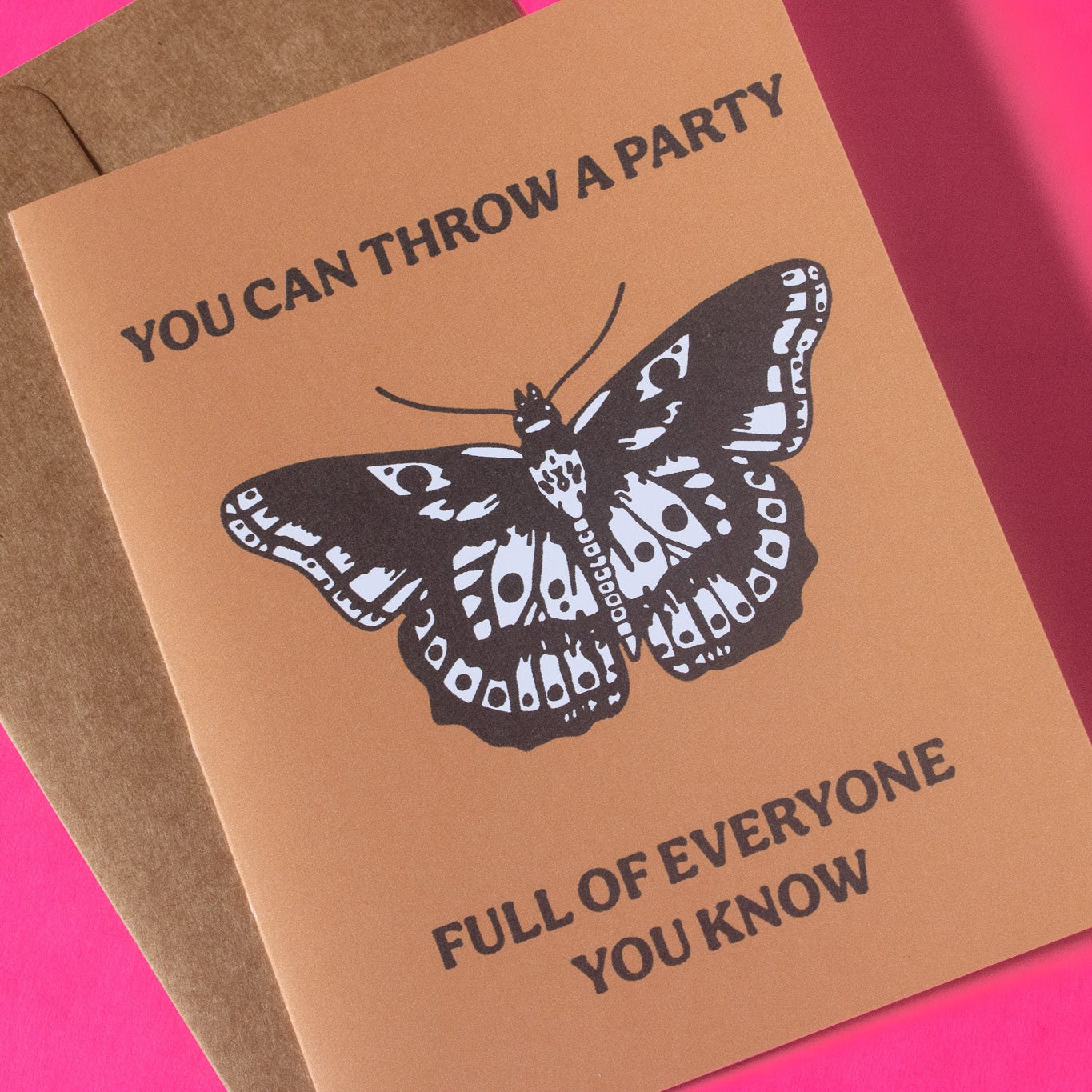 You Can Throw a Party Matilda Greeting Card