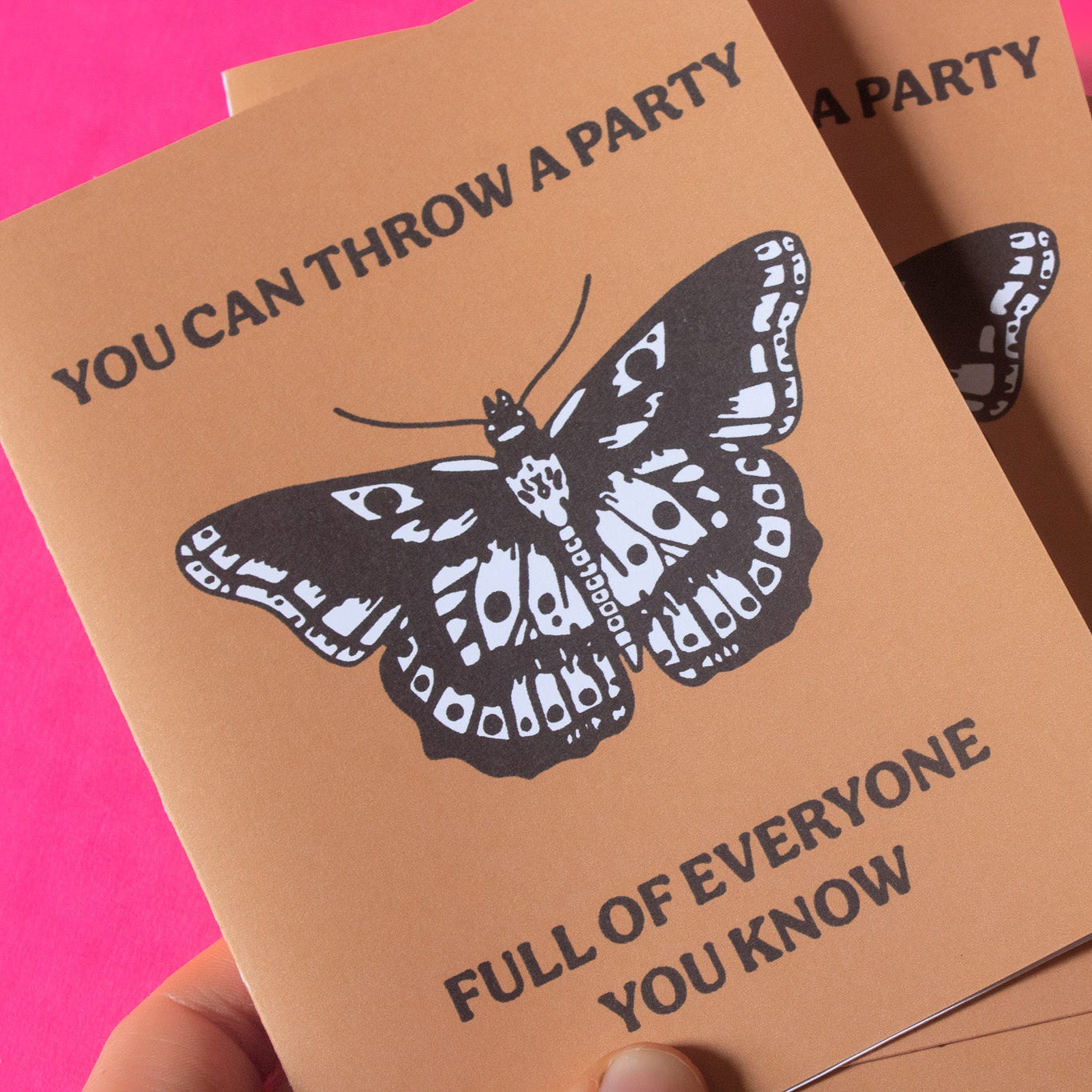 You Can Throw a Party Matilda Greeting Card