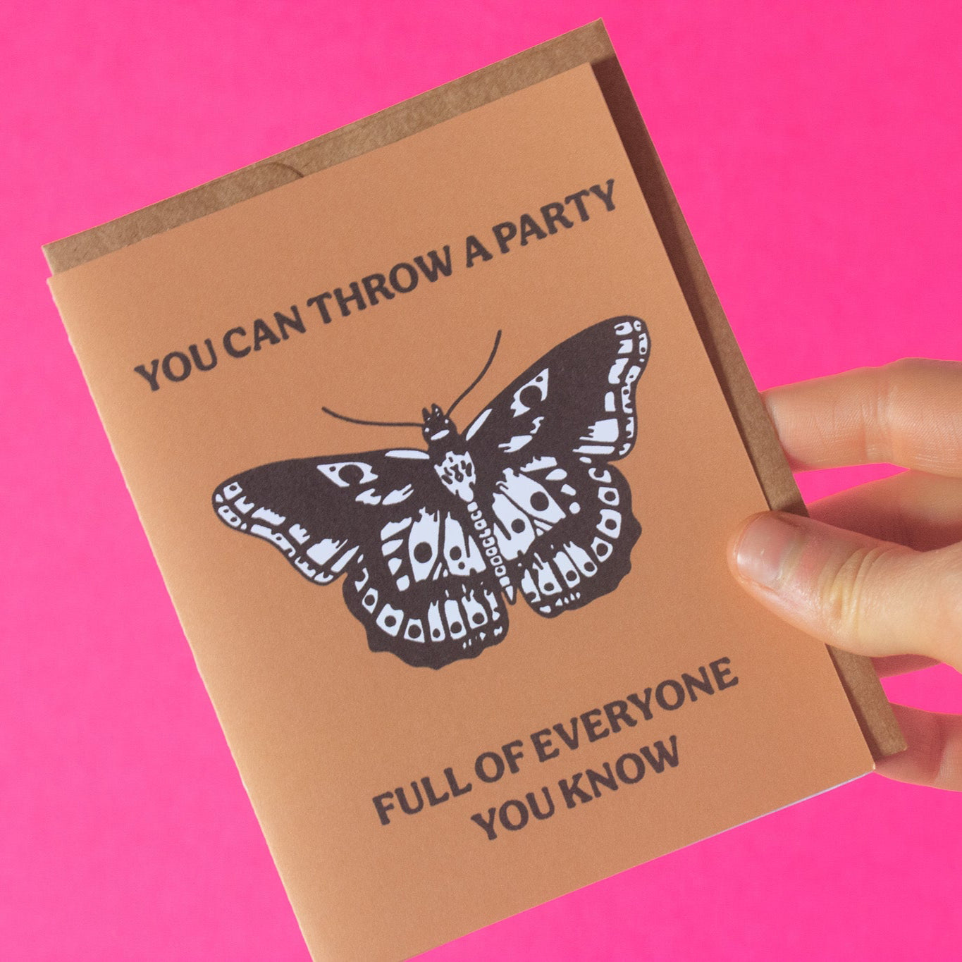 You Can Throw a Party Matilda Greeting Card