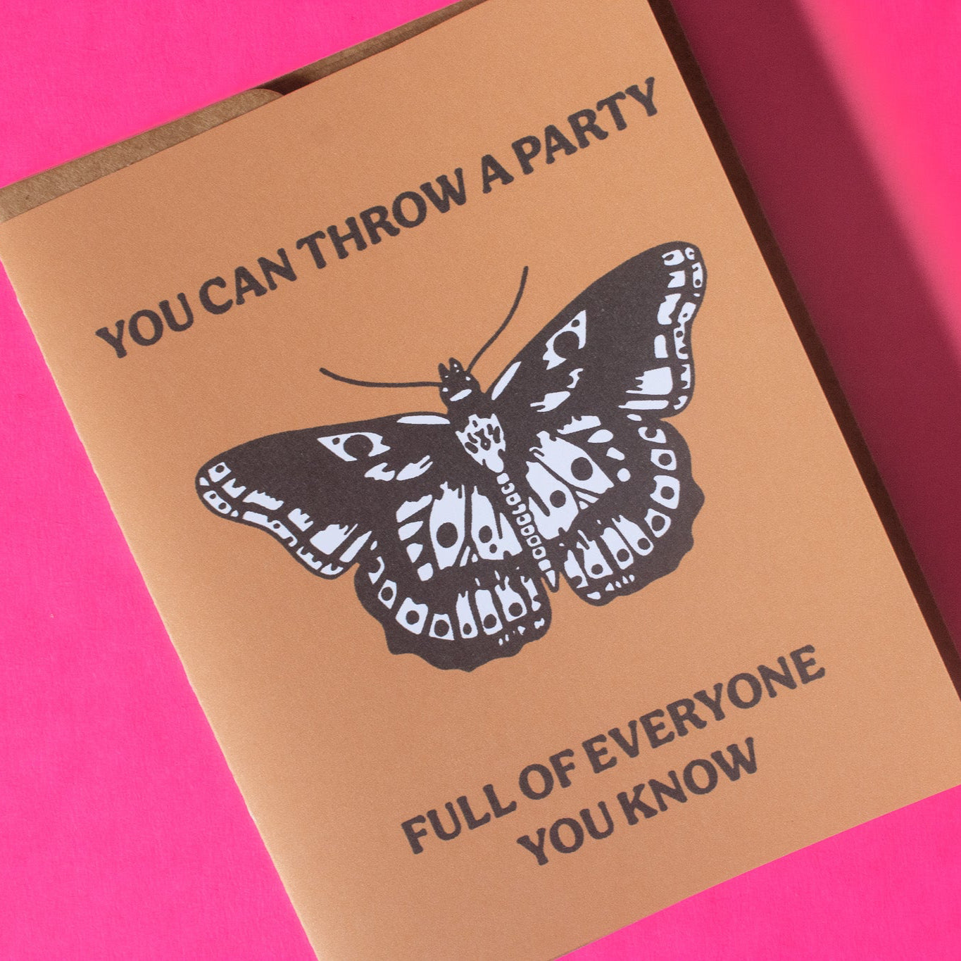 You Can Throw a Party Matilda Greeting Card