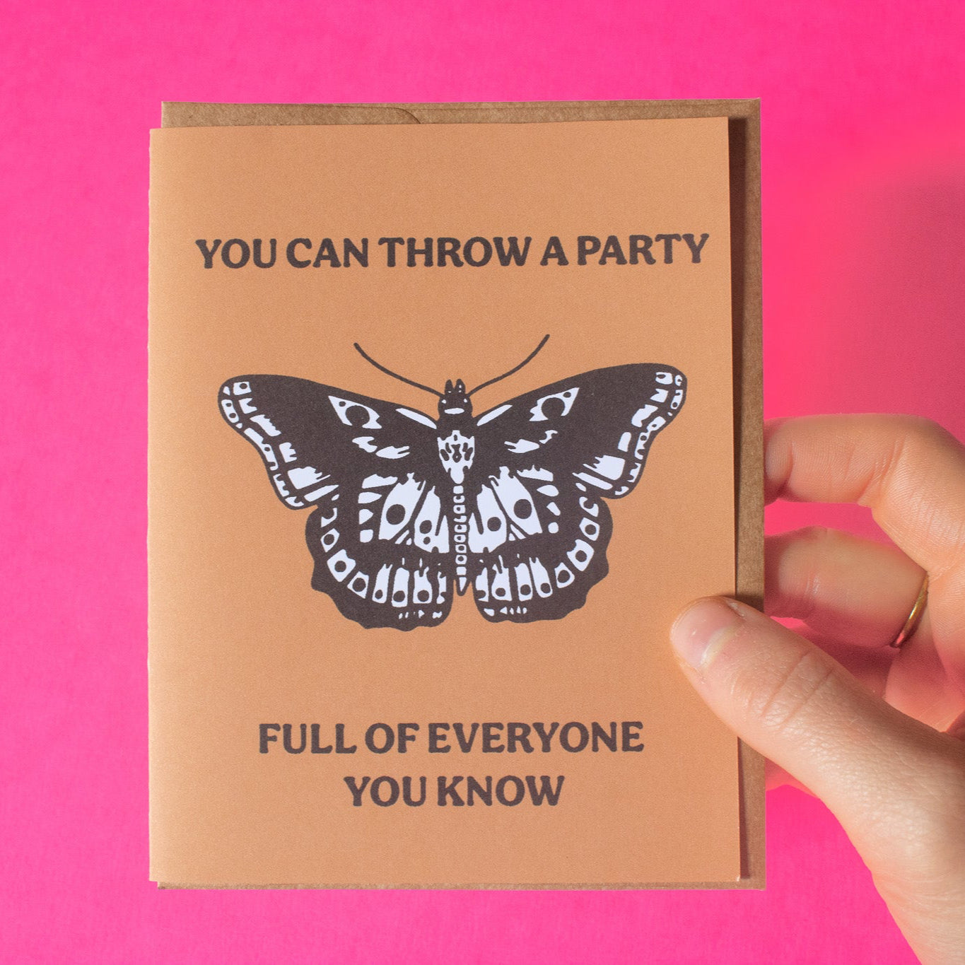 You Can Throw a Party Matilda Greeting Card