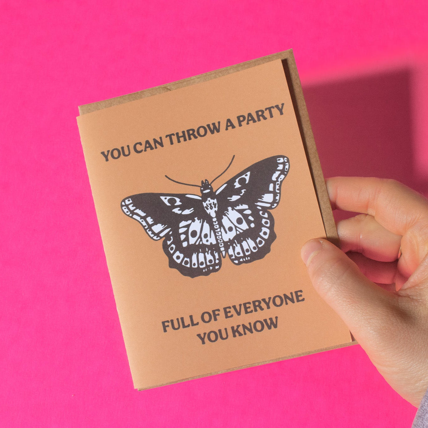 You Can Throw a Party Matilda Greeting Card
