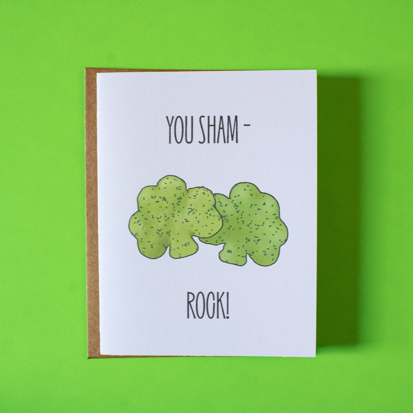 You Sham-Rock Greeting Card