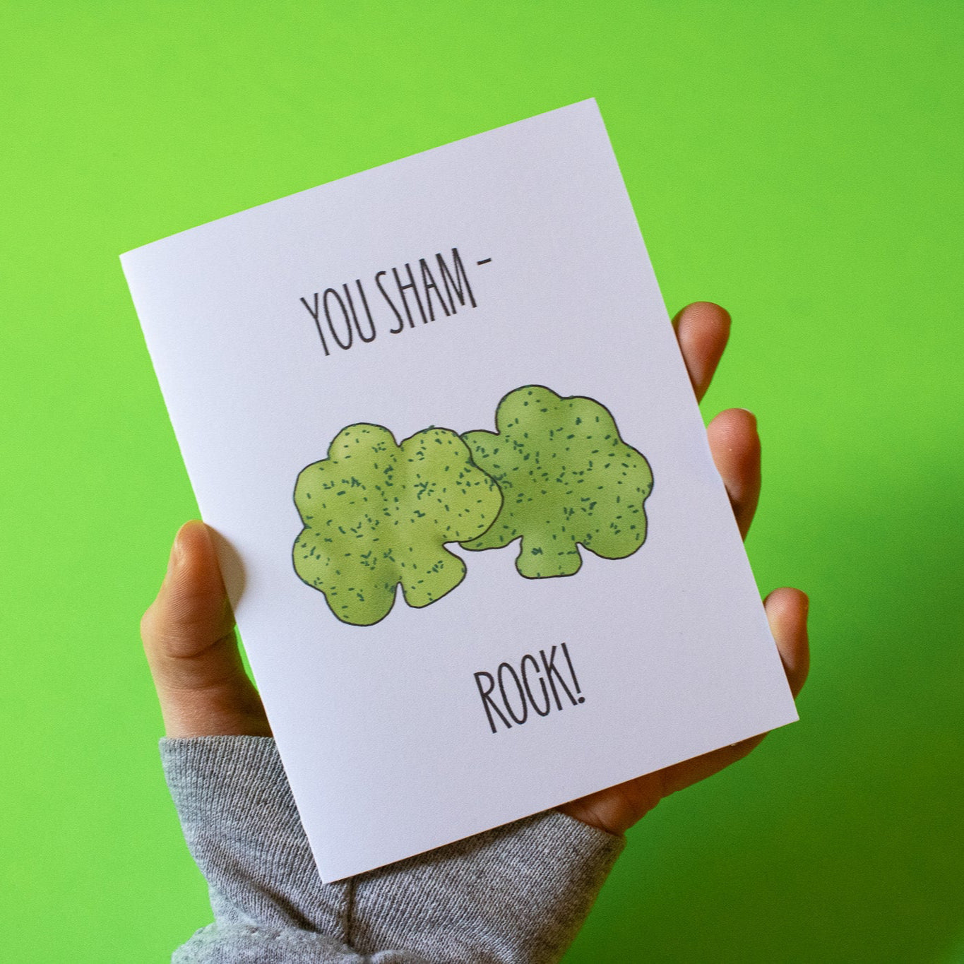 You Sham-Rock Greeting Card