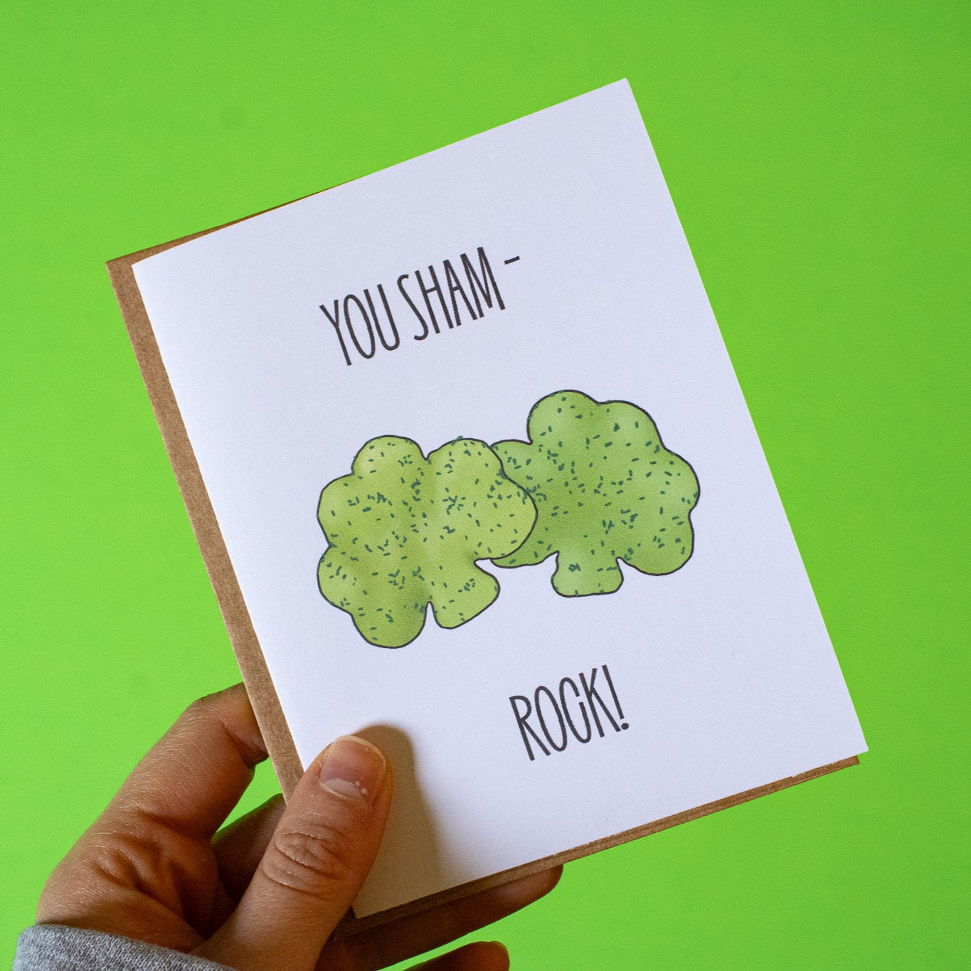 You Sham-Rock Greeting Card