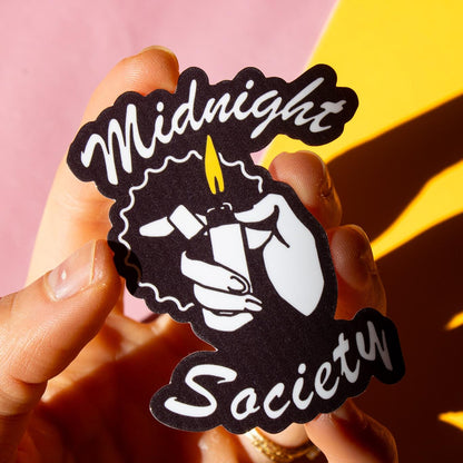 Midnight Society Vinyl Sticker