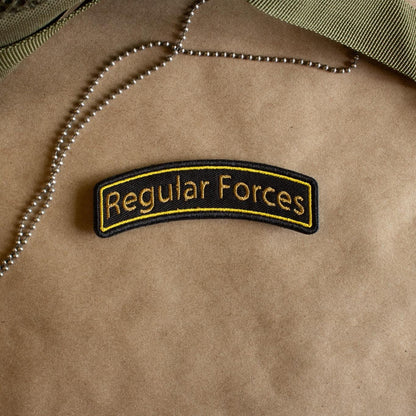 Regular Forces Embroidered Velcro Morale Patch