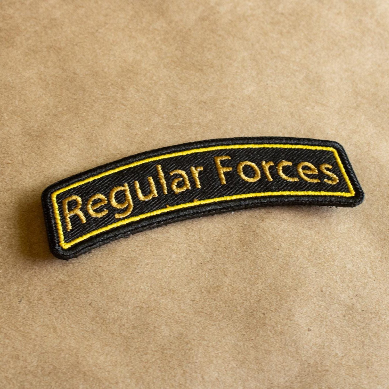 Regular Forces Embroidered Velcro Morale Patch