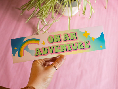 On an Adventure Bumper Magnet