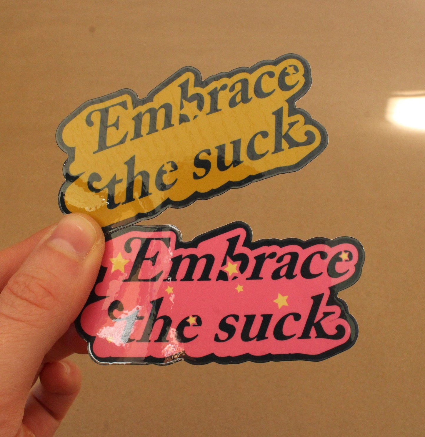 Embrace the Suck Vinyl Sticker