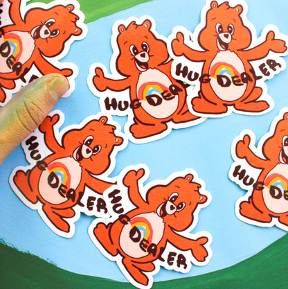 Hug Dealer Vinyl Sticker