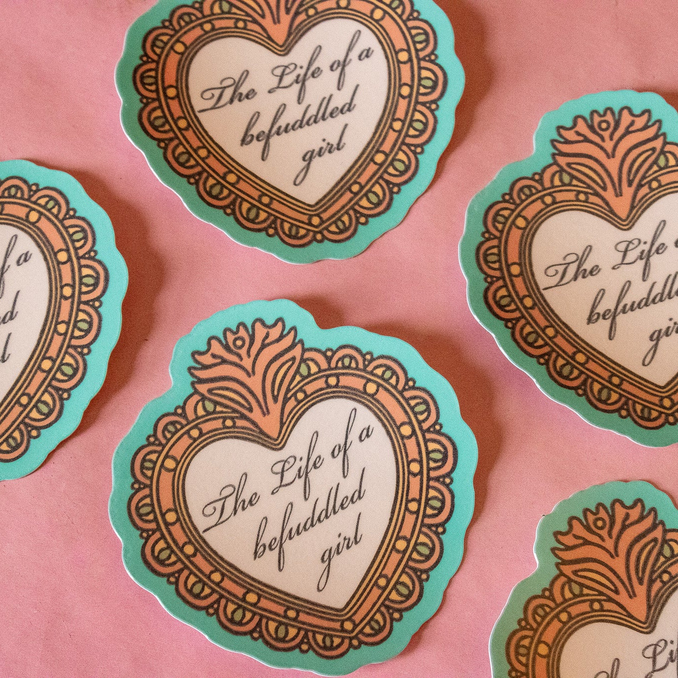 Life of a Befuddled Girl Vinyl Sticker