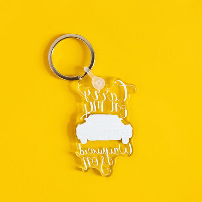 Carry On My Wayward Son Keychain