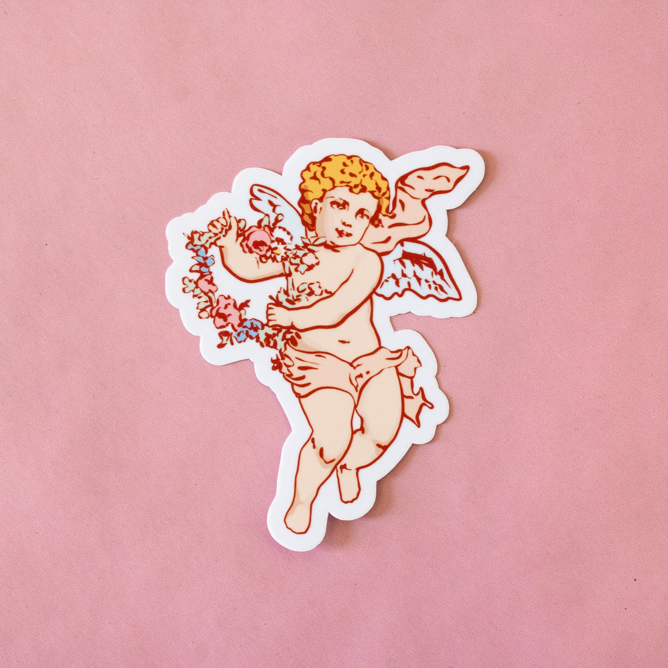 Cherub Angel Vinyl Sticker