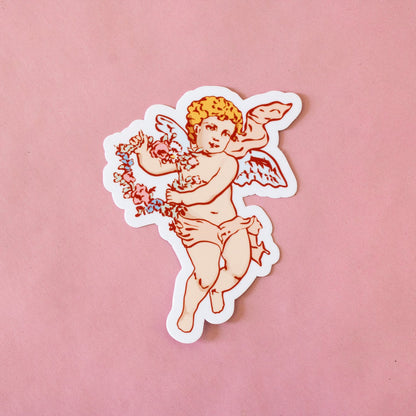 Cherub Angel Vinyl Sticker