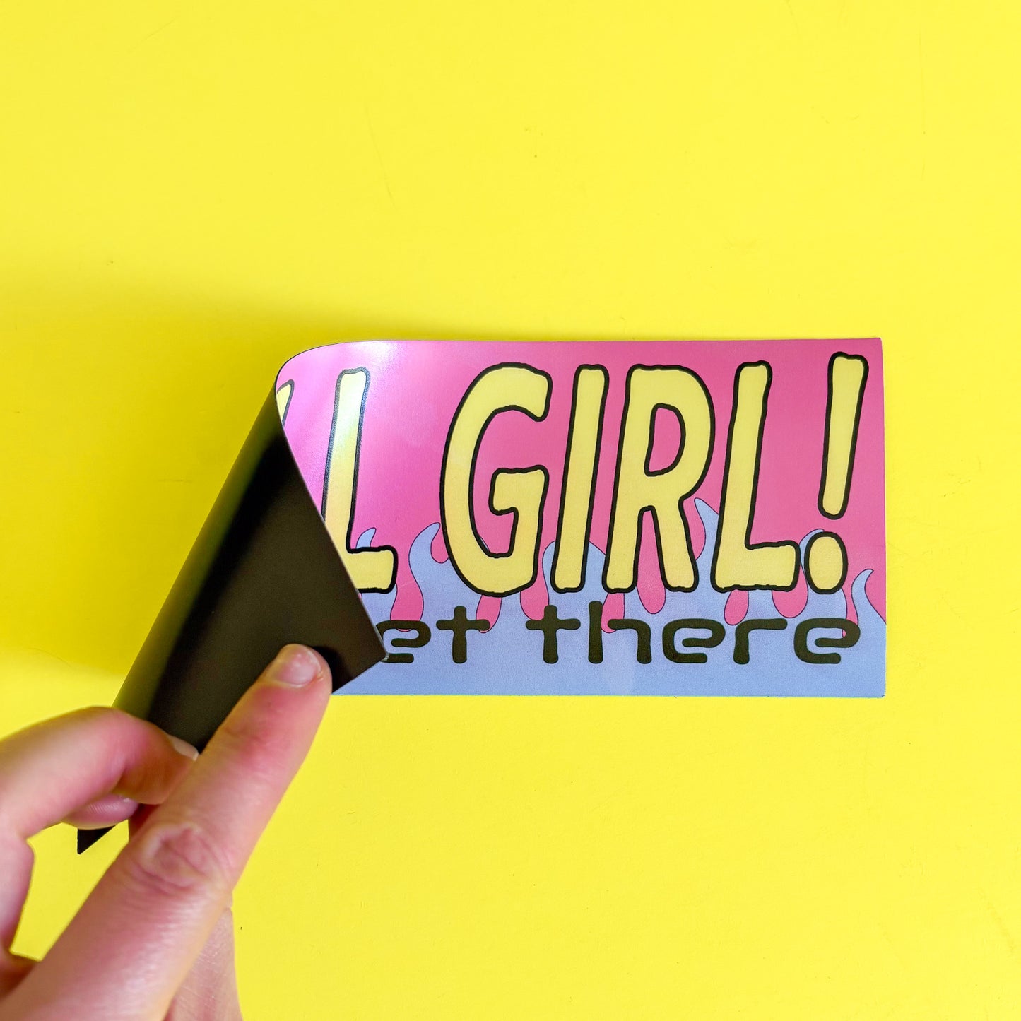 Chill Girl! Bumper Sticker or Magnet