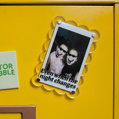 Even When The Night Changes Polaroid Frame